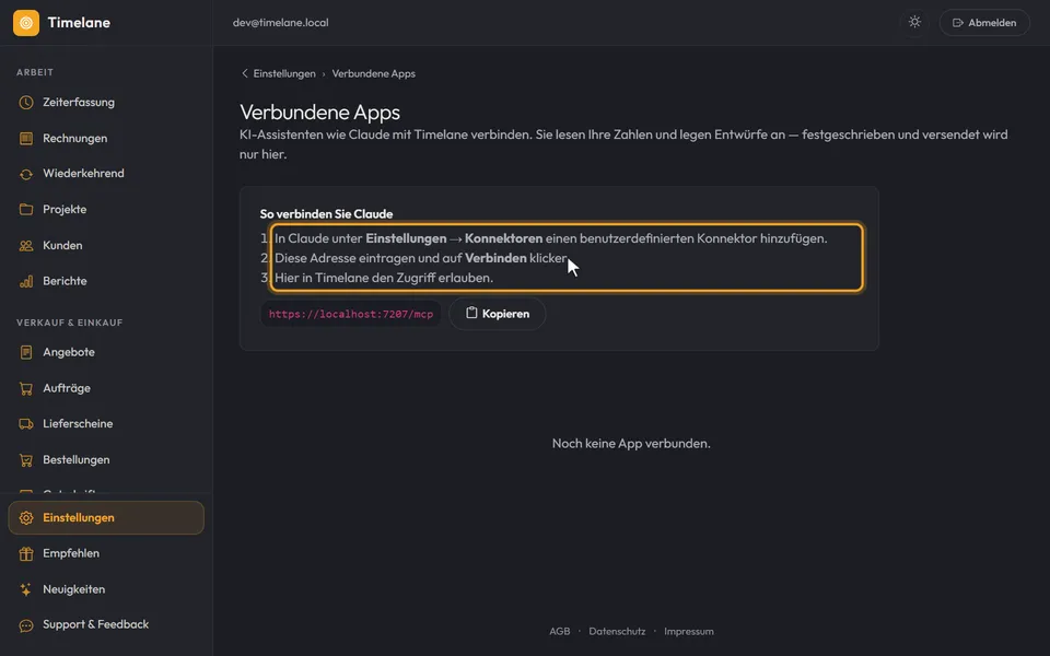 KI-Assistenten verbinden