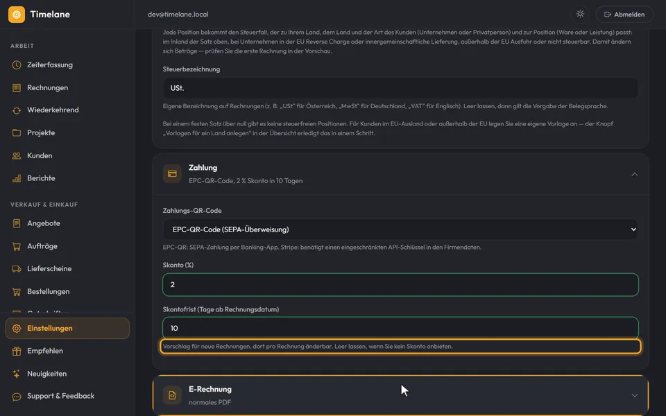 2 % in 10 Tagen eingetragen