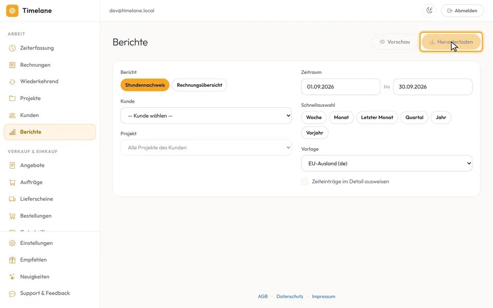 „Vorschau“ und „Herunterladen“ noch gesperrt