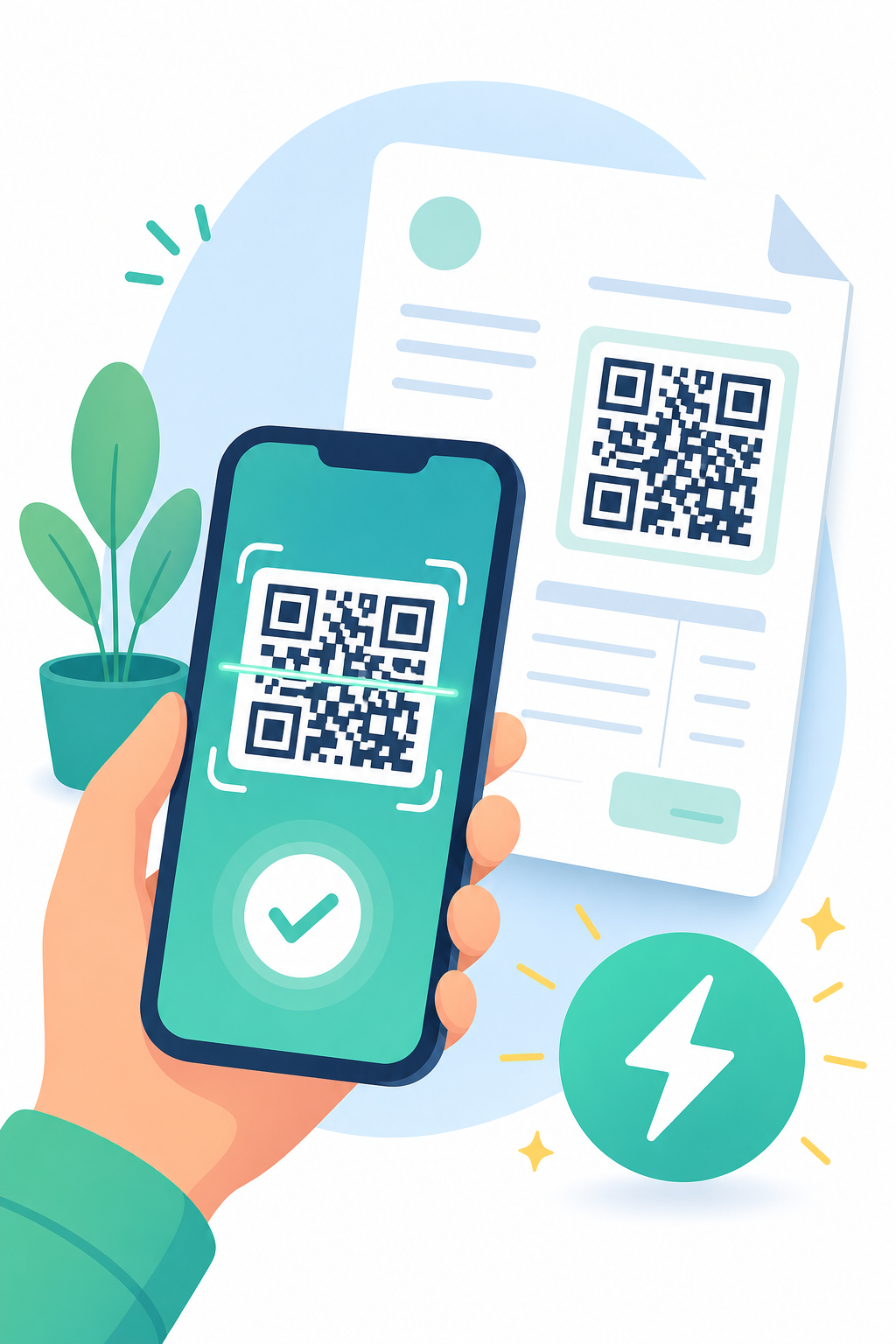 Rechnung mit QR-Code bezahlen: Scan-to-Pay (GiroCode)